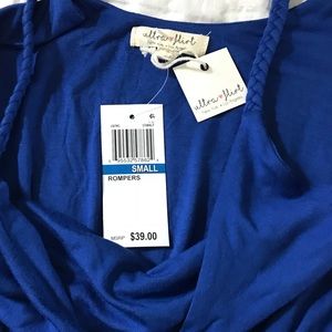 Blue Romper